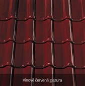 CREATON Futura Taška základní 1/1 "FINESSE" vínově červená glazura